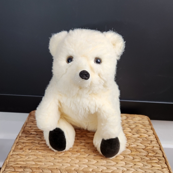 FOLKMANIS Toys Vintage Folkmanis Furry Folk Hand Puppet 1 White